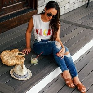 Steve Madden Brown Sandals 5.5